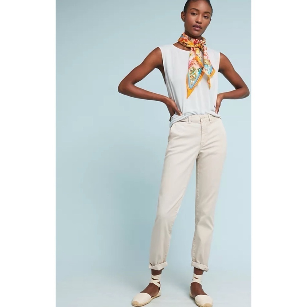 Anthropologie NWT Relaxed Chino Pants Size 28